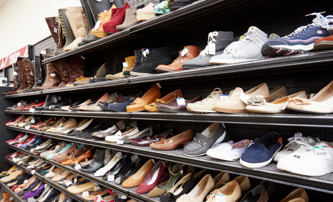 靴コーナー