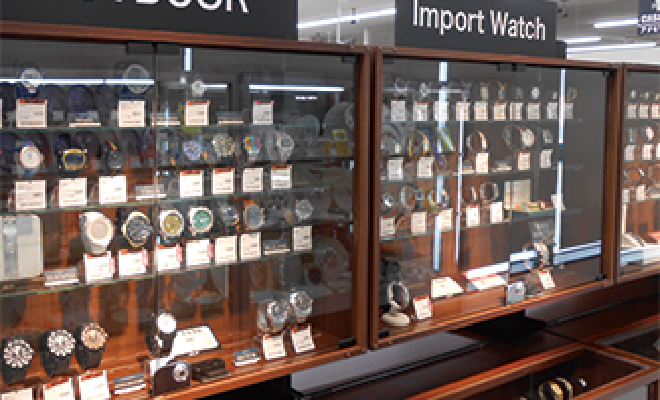 腕時計コーナー
