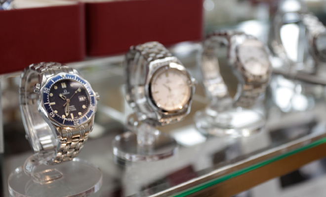 腕時計コーナー